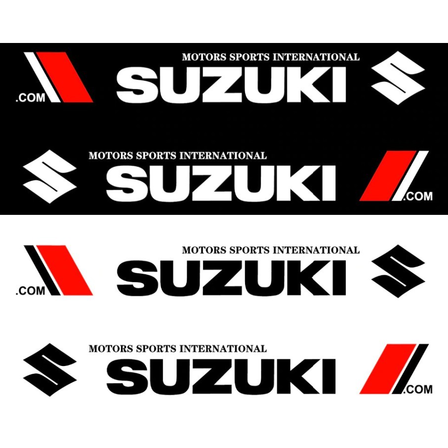 2pcs Car Body Stickers Car Door Side Stickers Car for suzuki waterproof ...