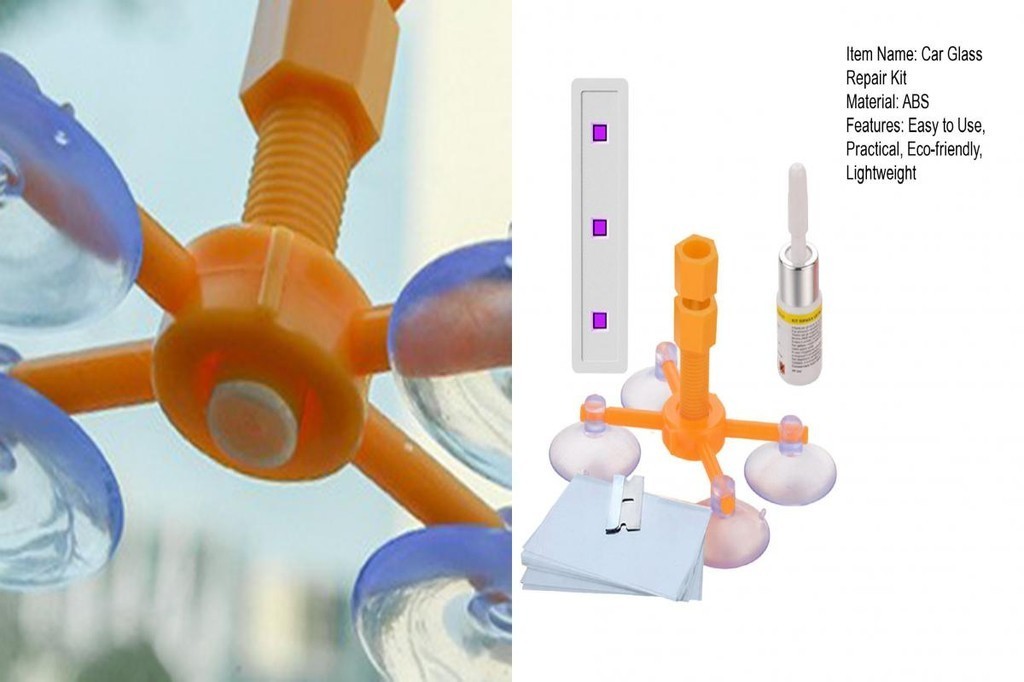 Glass Repair Tools Window Crack Repair Solution Easy to Use Car