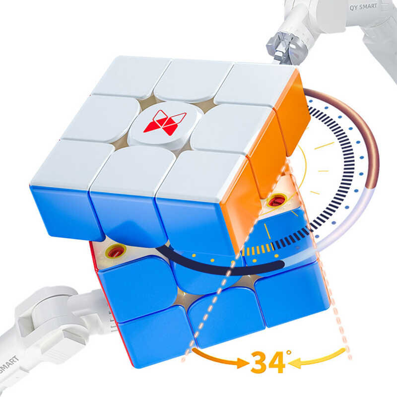 Qiyi XMan V3m 3X3 Flagship Magic Speed Cube Qiyi XMD Tornado