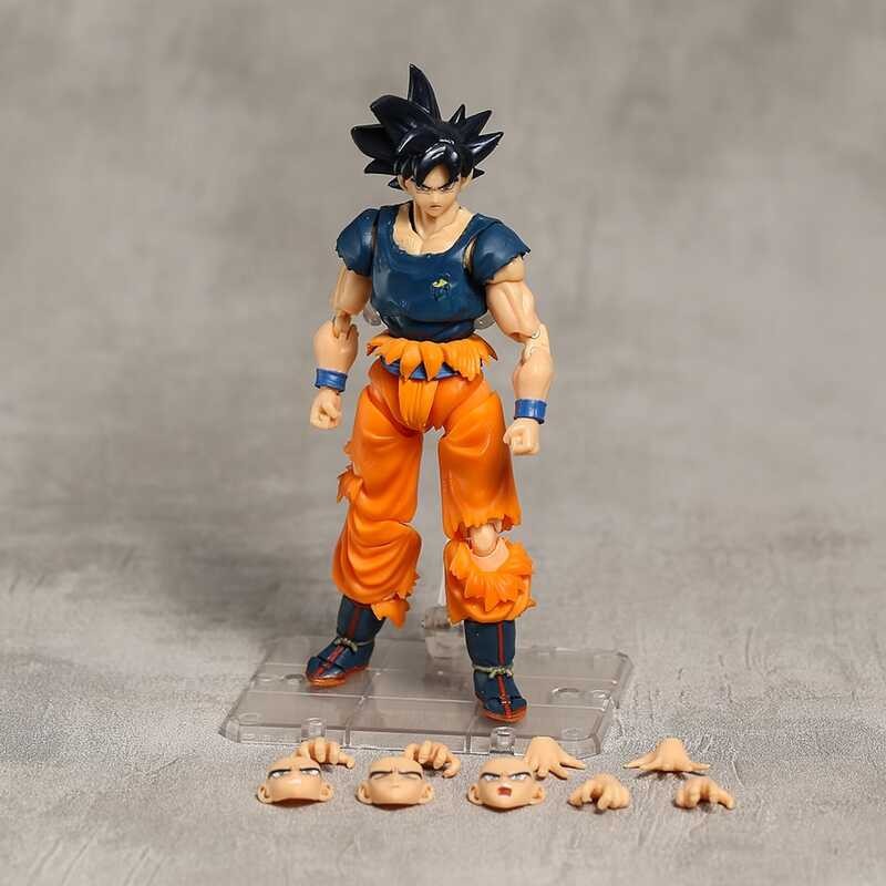Bandai Dragon Ball Super Stars - Action Figure Goku Instinct Sign - 16,5 Cm Con Accessori E Mani Intercambiabili