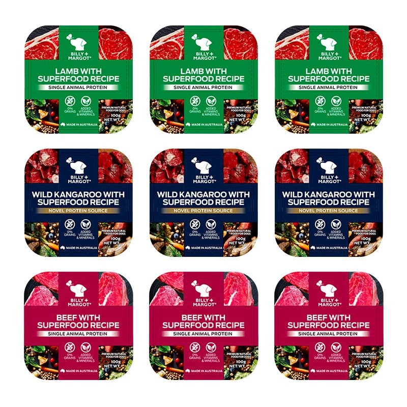 Canned dog Billy Marg Australia imported staple food, lunch box, snacks