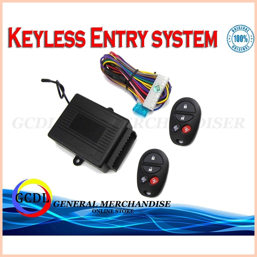 8199 Remote Control Central Locking Kit For Toyota Car Door Lock