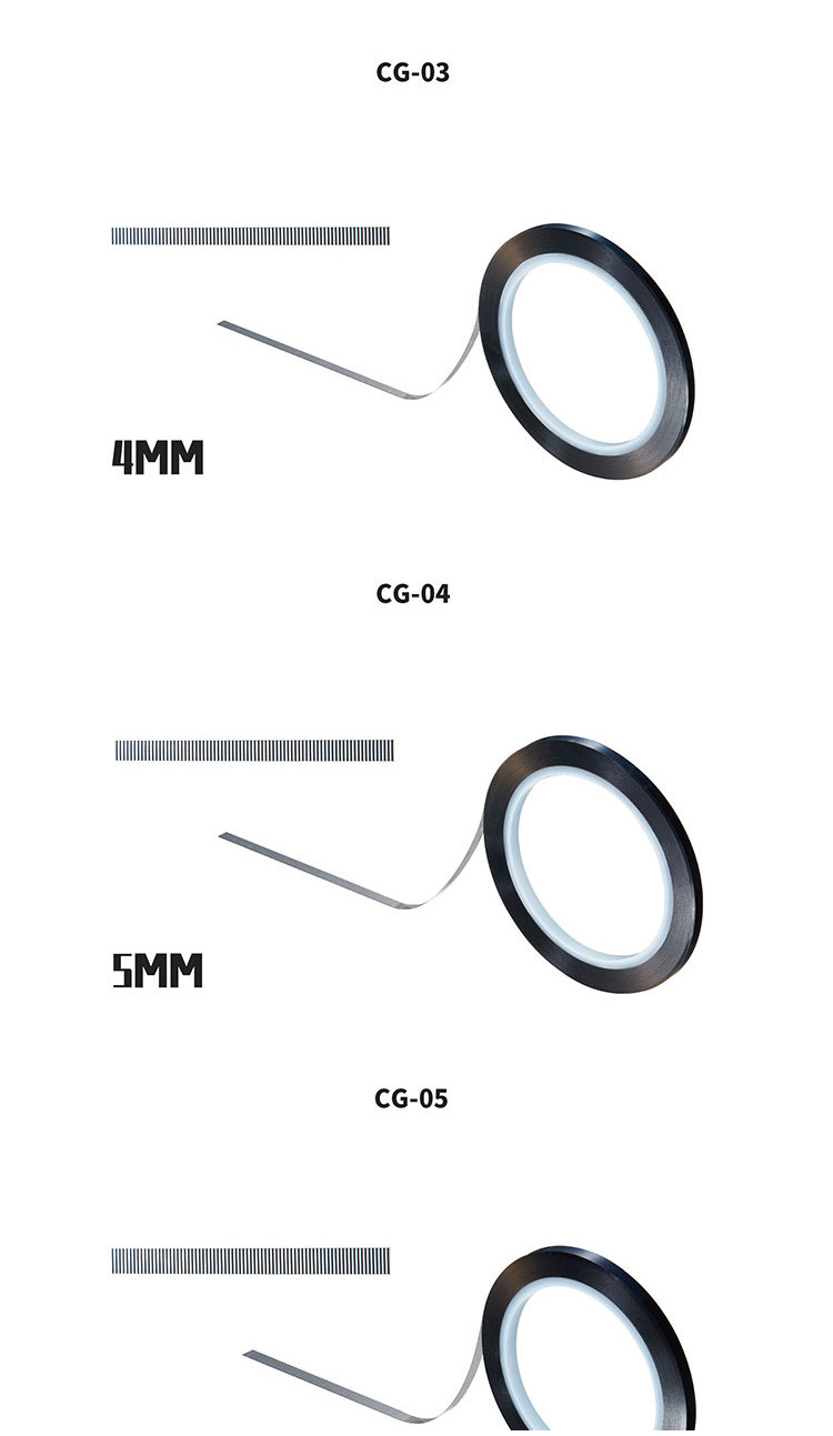 DSPIAE CG Element Carving Guide Tape - Precision Tool For Modeling & Detailing