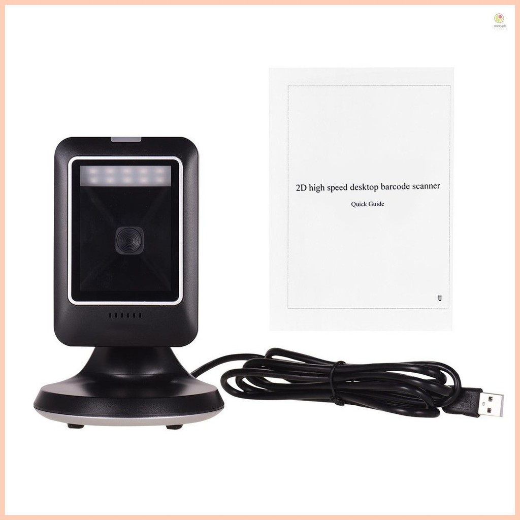 LocalMP6300Y 1D/2D/QR Omnidirectional Barcode Scanner USB Wired Bar