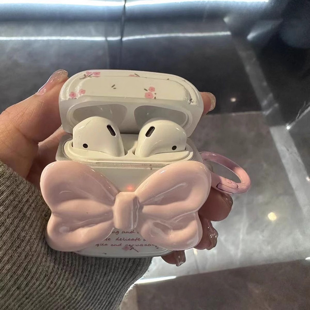 In Stock Silicone Cover For Apple AirPods Anti-Lost Hook Design - Foto 2