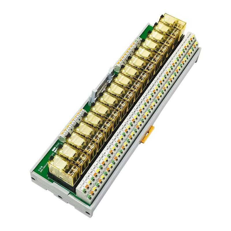 Shimaide 16-Way Inline Relay Module 24Vdc Open & Closed Power Relays ...