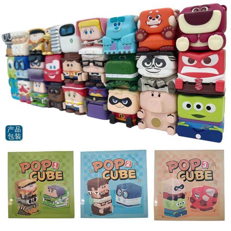 Official Pixar POPCUBE Series Blind Box Toy Story Blocks Bubble Mart ...