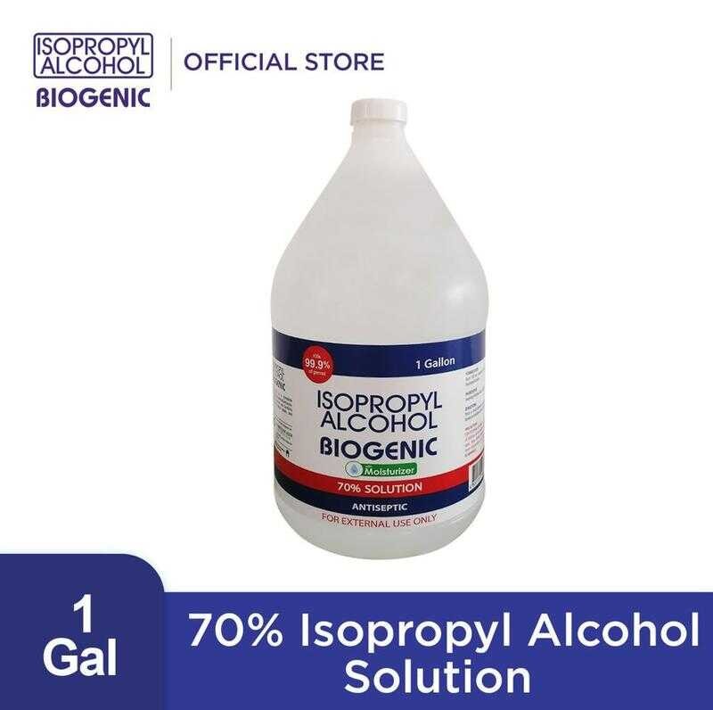 Biogenic 70% Isopropyl Alcohol Solution Gallon | Shopee Philippines