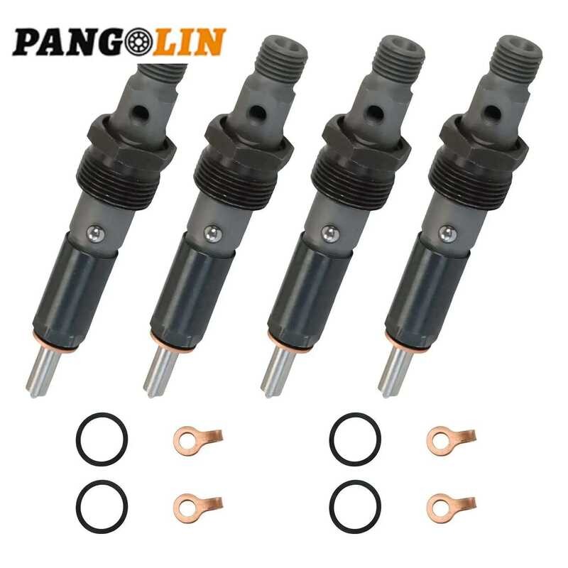 Tt 4Pcs 4928990 New Diesel Fuel Injector Set Thread 14Mm For Cummins ...