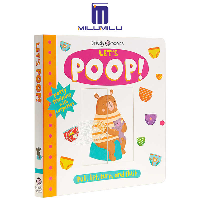 Milu Growing Up Let S Poop Toddler Board Book Original English Books ...