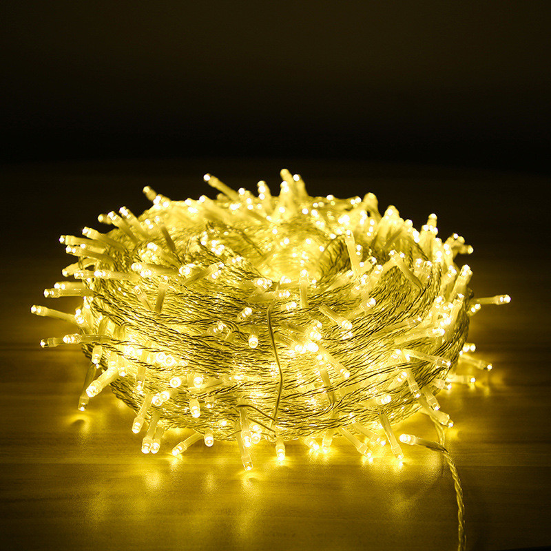 10M LED String Lights Plug-in Outdoor Decorative Tree Lights String ...