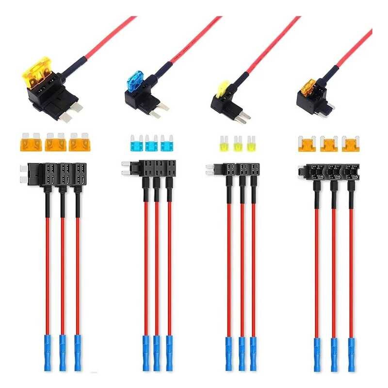 1k 4 Types Tap 12V,Car Add-a-Circuit Standard Micro2 and Low Profile ...