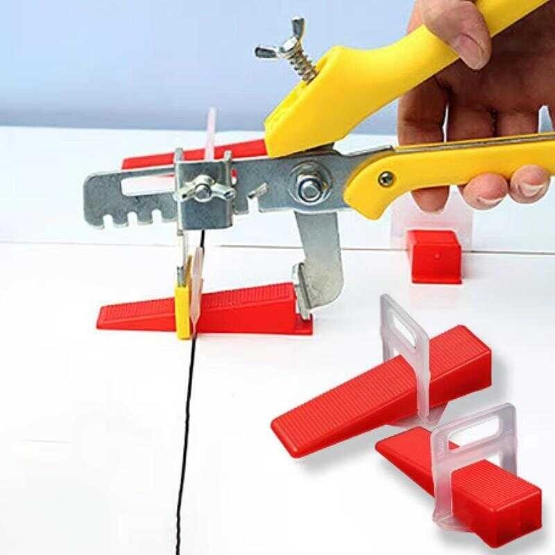 100Pcs Tile Leveling System Laying Level Wedges Alignment Spacers ...