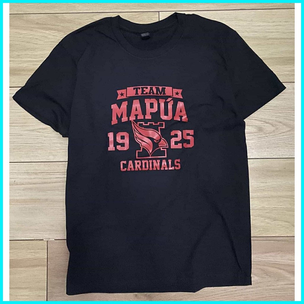 FANATICO GILDAN BRAND NCAA MAPUA Red Cardinal Basketball Shirt MAPUA ...