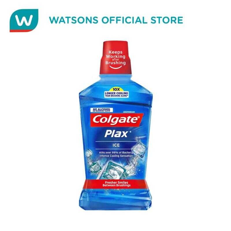 COLGATE Plax Ice Mouthwash 500Ml A61 | Shopee Philippines