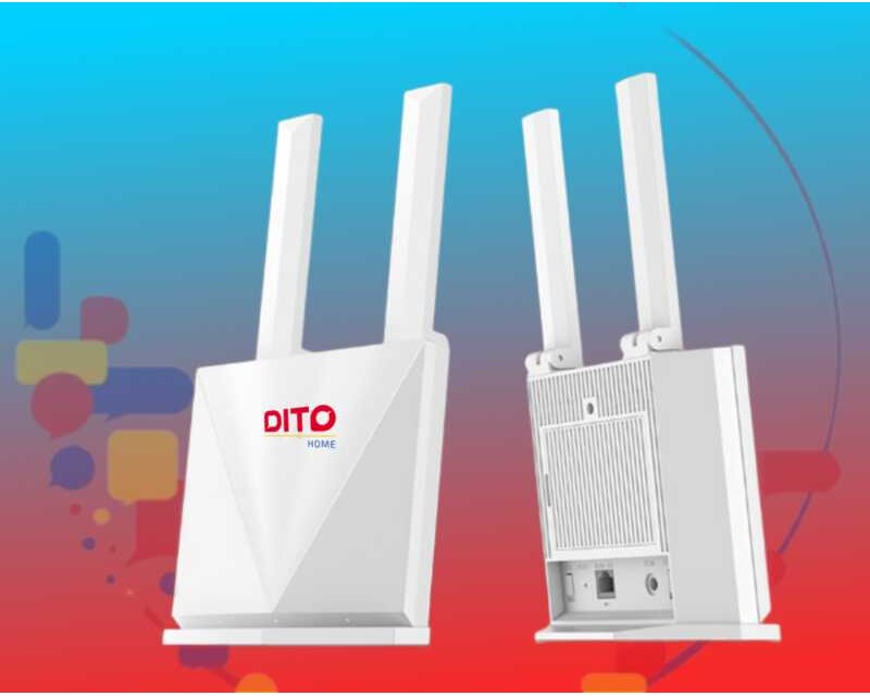 Prepaid DITO HOME Wi-Fi Reloadable UP TO 150 Mbps | Shopee Philippines