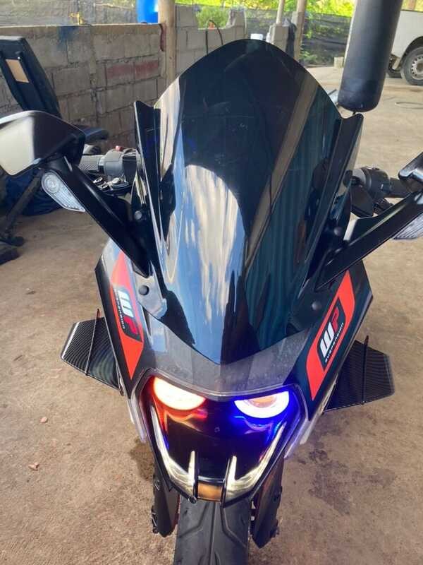 Windshield Motorcycle Windscreen For KTM RC 125 200 390 Rc125 Rc200 ...