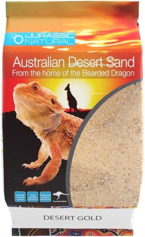Picture of Jurassic Natural Australian Desert Dragon Habitat 10lb Substrate for Bearded Dragons and Other ...