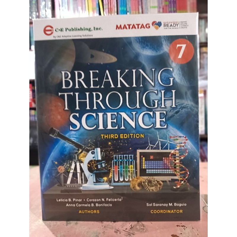 Breaking Through Science 3rd Edition Matatag Grade 7 by Pinar/Felicerta ...