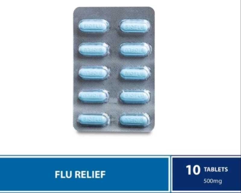 Unilab Bioflue 10 Tablets- Relief Of Flu And Other Symptoms Like Fever ...