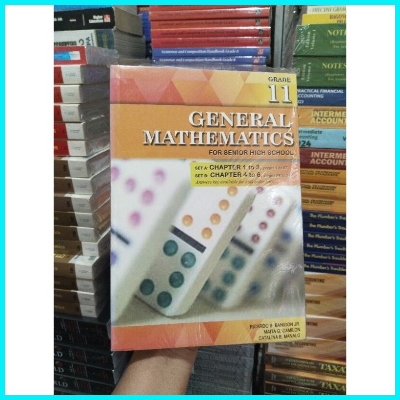 GENERAL MATHEMATICS GRADE 11 ( BRAND NEW ) | Shopee Philippines