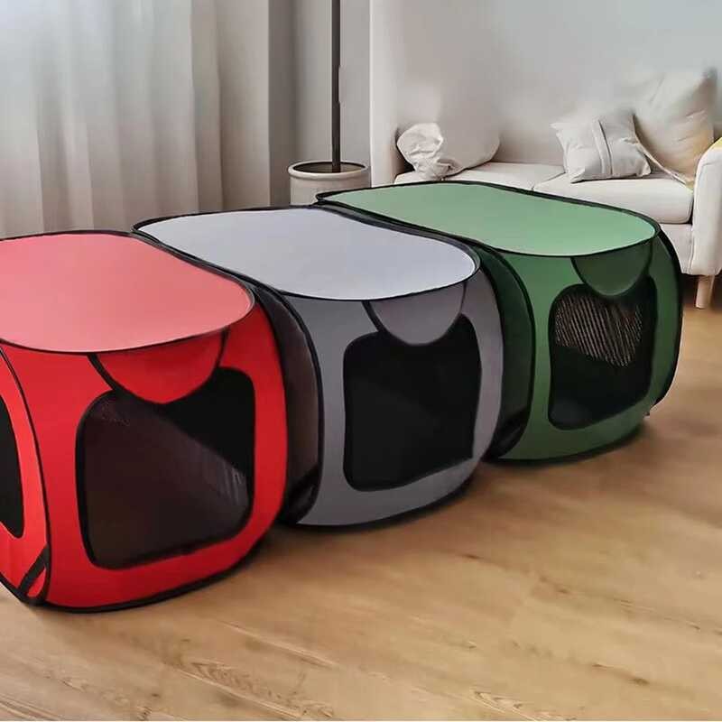 Foldable Portable Kennel For Dogs Cats Indoor Outdoor Pet Nest Car Seat