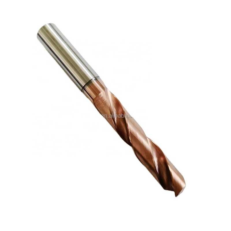 Tools CNC Hine Micro Drill Bit 5D External Coolant Twist Drills Solid ...