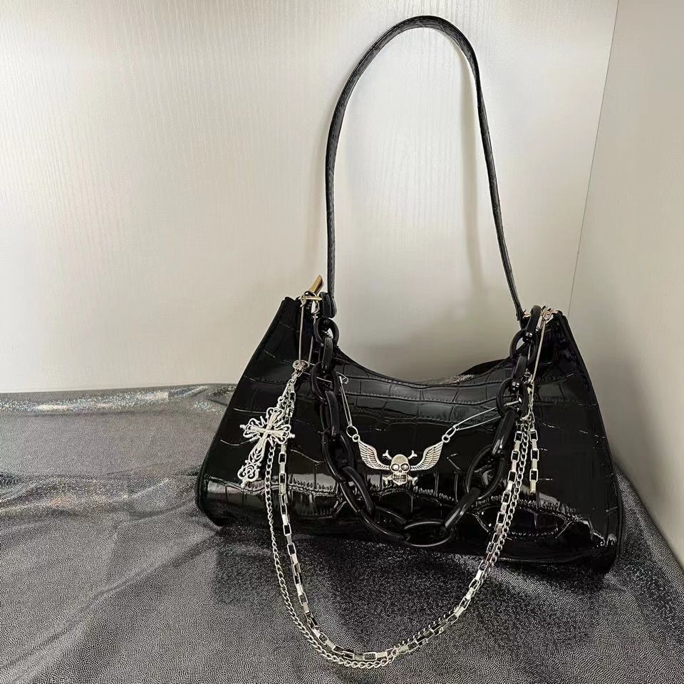 Snapshot Punk Scribble Crossbody Bag