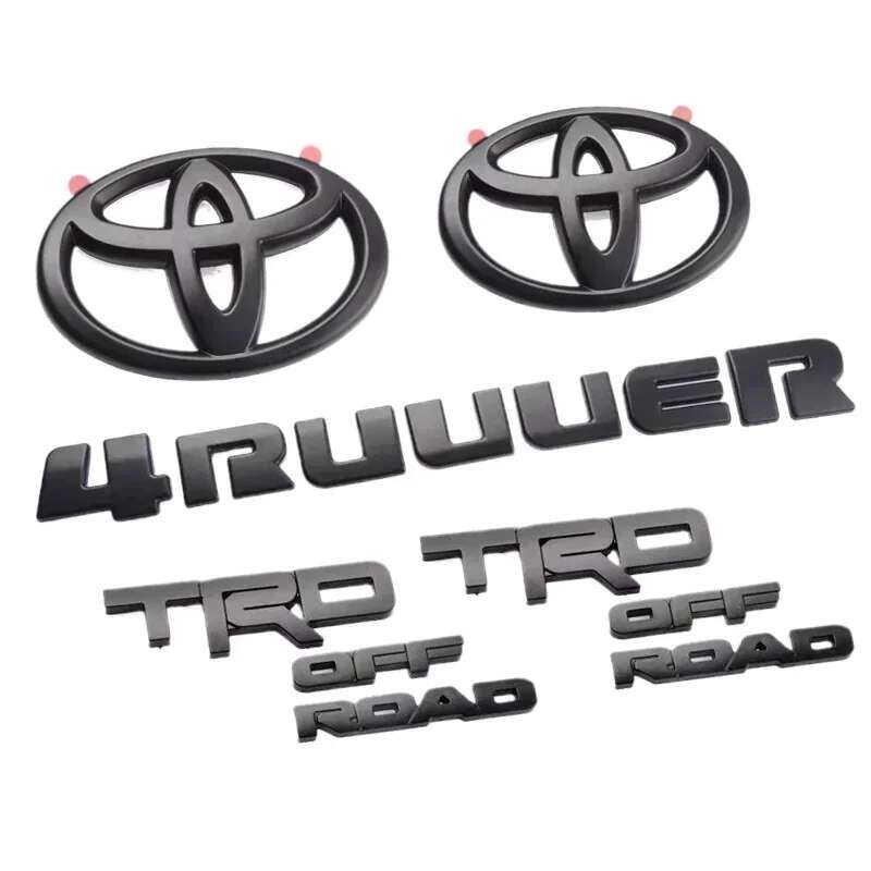 A 5-Piece Set For Toyota 4Runner Modification TRD OFF ROAD Covering Car ...