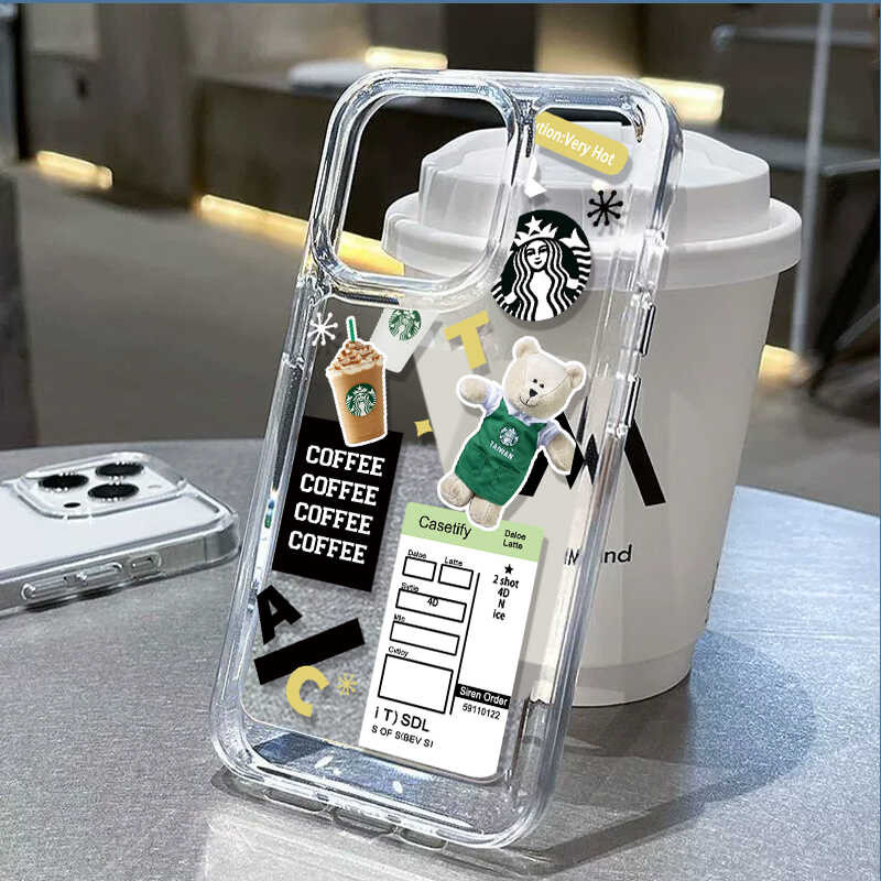 Cute Sticker Silicone Malambot Na Shell IPHONE 6/7/8 6+/7+/8+ X/Xs XR ...