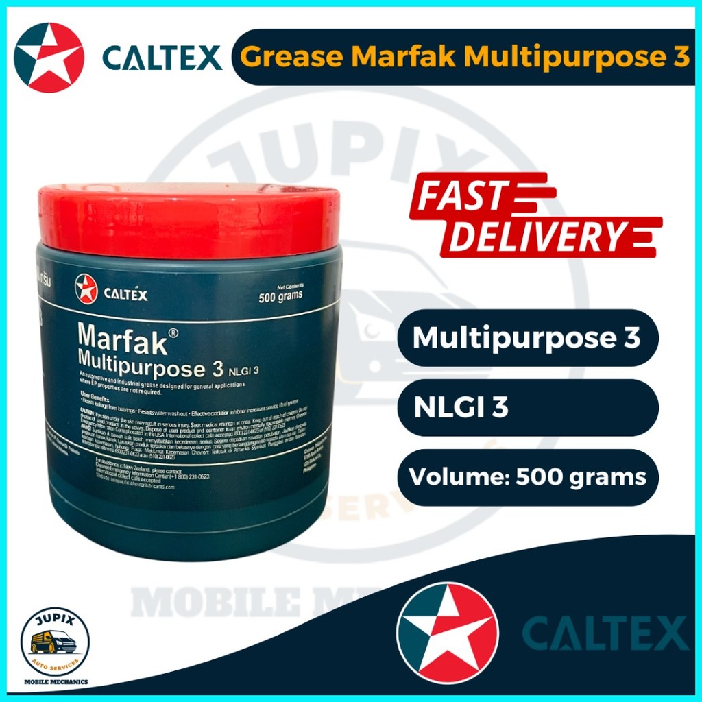 Caltex Marfak Multipurpose Grease NLGI 3 (500g) | Shopee Philippines