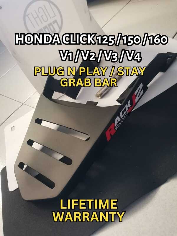 Monorack Rack Para Sa Honda Click 125/150/160 Bracket V1/V2/V3/V4 ...