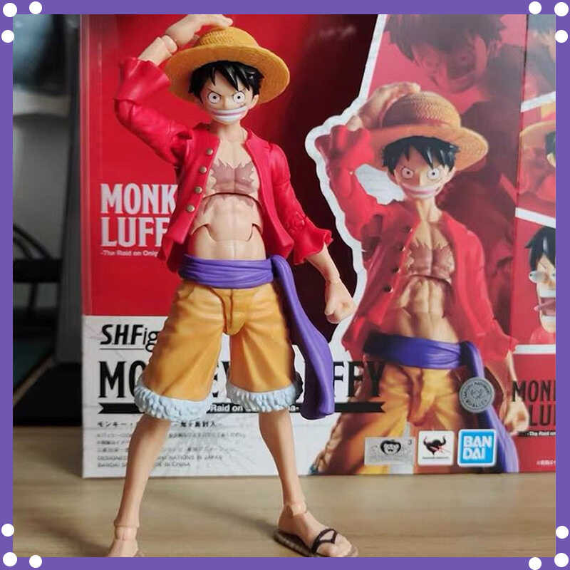Original Anime Figure One Piece S.H.Figuarts Monkey D Luffy Action ...
