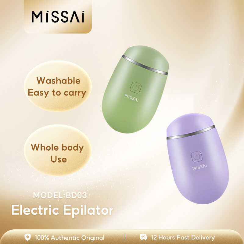 MISSAI BD03 Lady hine PK Keda KD-189A Electric Epilator USB ...