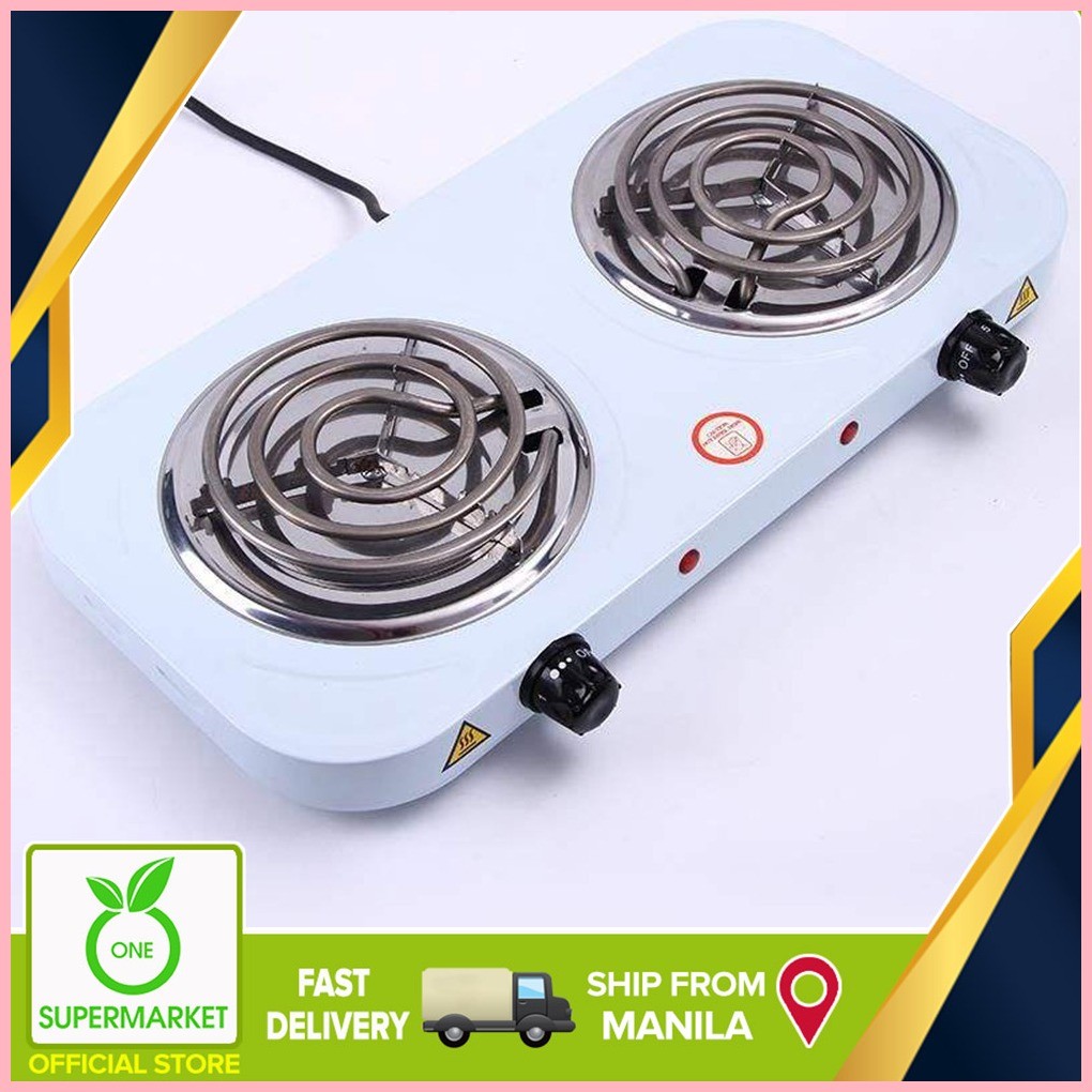 Double Burner Hot Plate Electric Cooking Stove Shopee Philippines