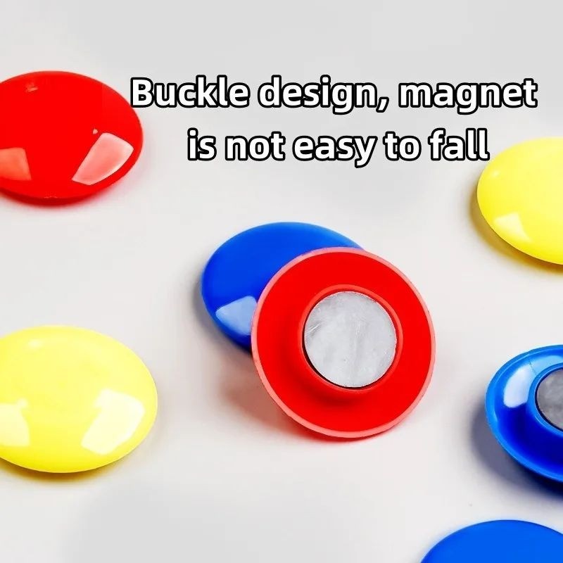 Color Round Blackboard Whiteboard Magnet Stickers - Fridge Magnets Home ...