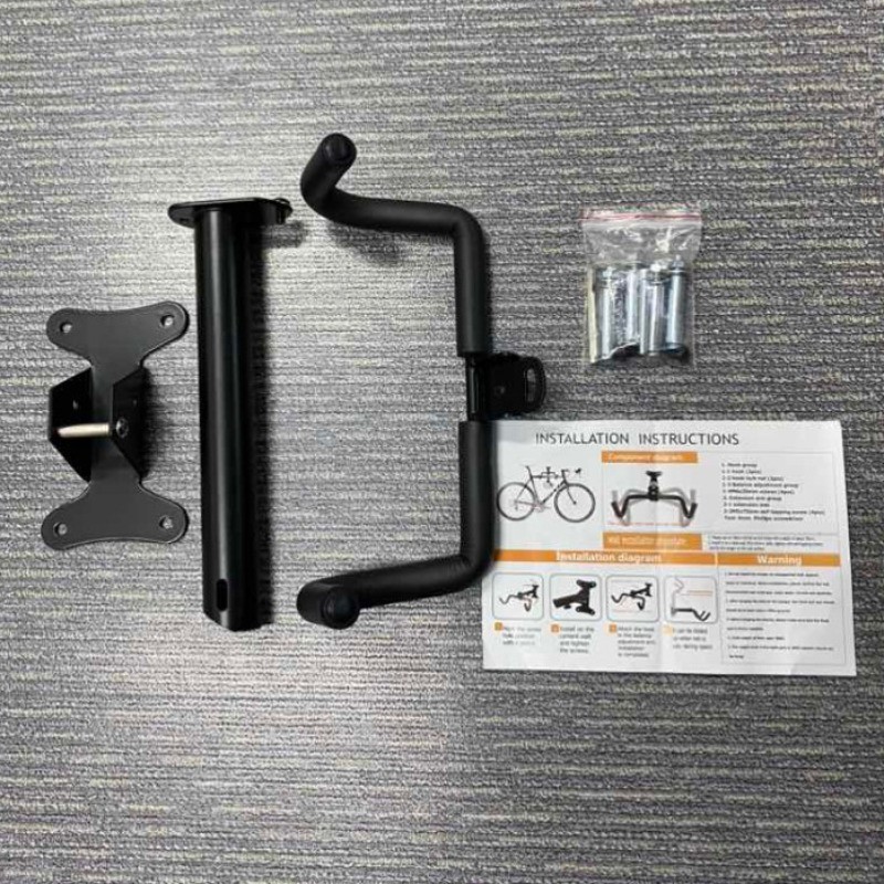 COD Bike Wall Hanger Bicycle Wall Hook Adjustable 360° Mount Bike Wall