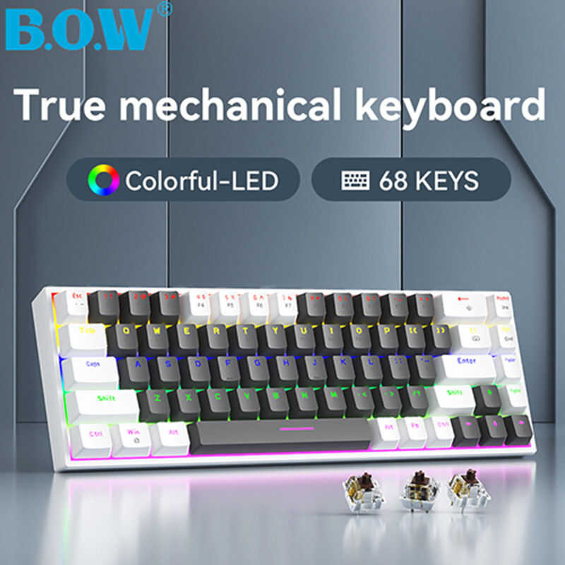 COD Original Product BOW Mechanical Keyboard Keys Hot Swappable Mixed ...