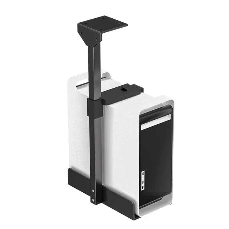 Case Universal PC Holder Under Desk Wall Side Mount CPU Stand ...
