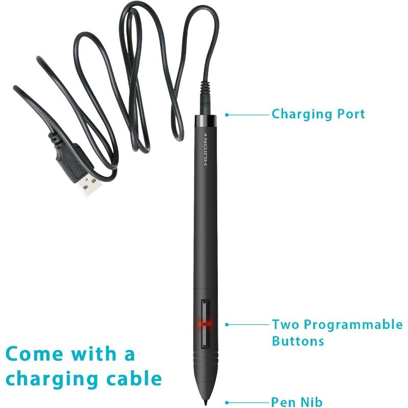 Digital Stylus Pen Touch Screens For HUION Q11K V2/ WH1409 V2/G10T V2 Tablets