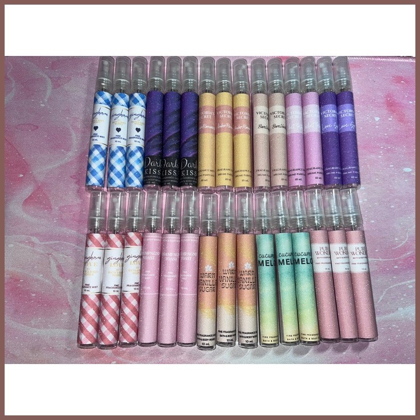 Decant Label Sticker 10mL 5mL ANY BRAND ANY SCENT front / full cover ...