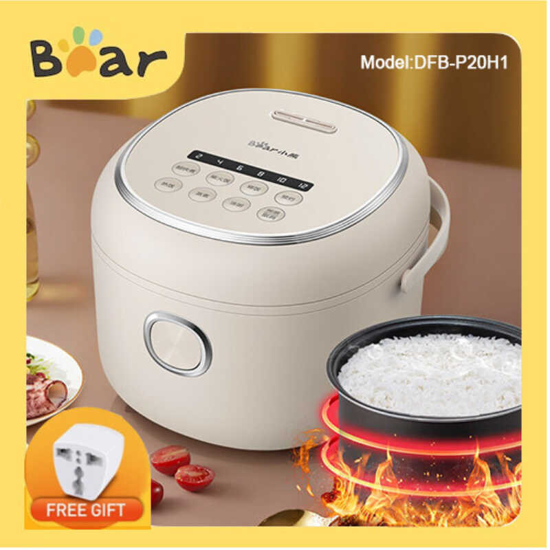 Dfb-P20h Bear Mini Automatic 2L Capacity Rice Cooker Dfb-B20k1 | Shopee ...