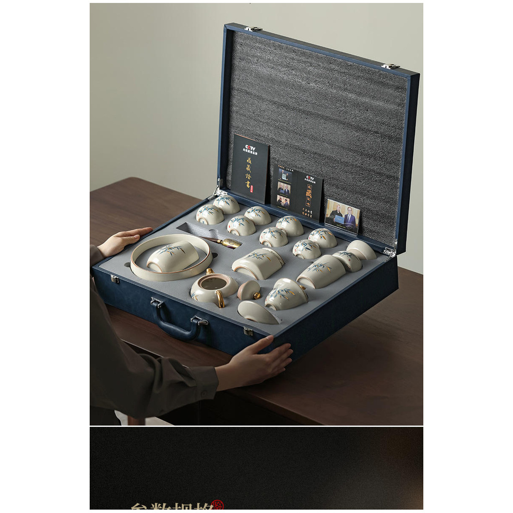 chinese tea set//// Kungfu Tea Set Set, Light Luxury And High-end 2024 ...
