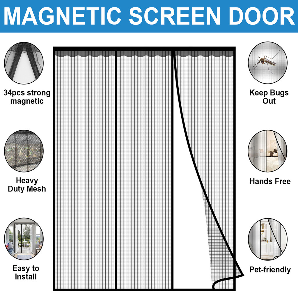 Kunovo Customizable Cellular Accordion Door - Blackout Room Divider, Sliding Folding Door, 36"x80" (Gray)
