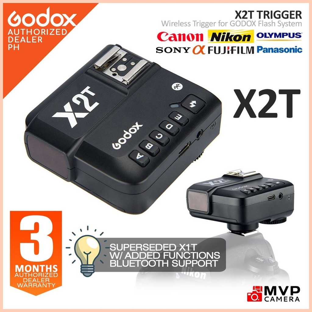 ♀ GODOX X2T X-2T TTL X2T-C X2T-S X2T-N X2T-F X2T-O Wireless Flash ...