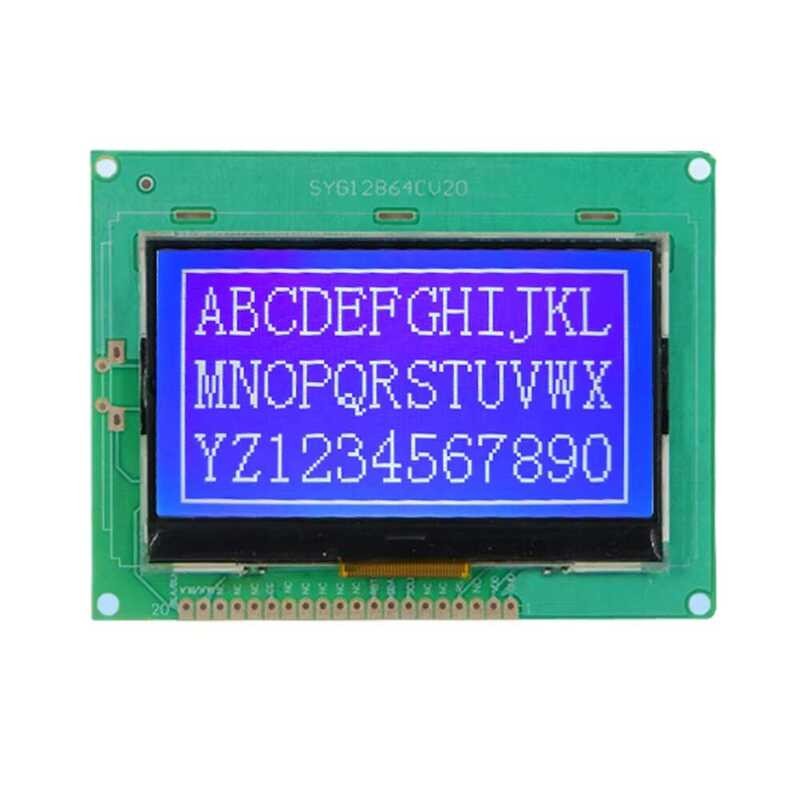 20 Pin 128X64 S Lcd Screen Driver St7565 8 Bit Parallel 12864 Cog ...