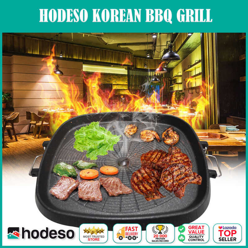 Korean Samgyeopsal Samgyupsal Stove Top Grill Pan Barbecue Indoor BBQ ...