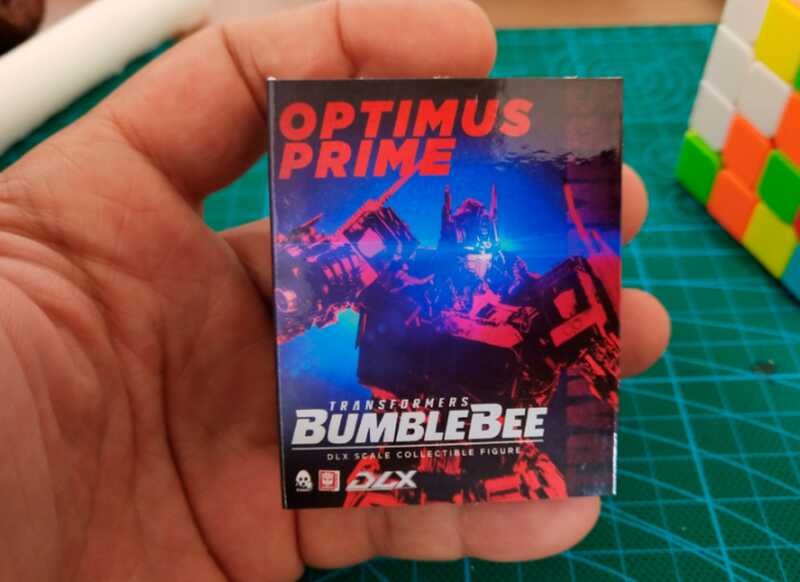 Miniature 3A THREE ZERO Bumblebee spin off Optimus Prime mini box paper ...