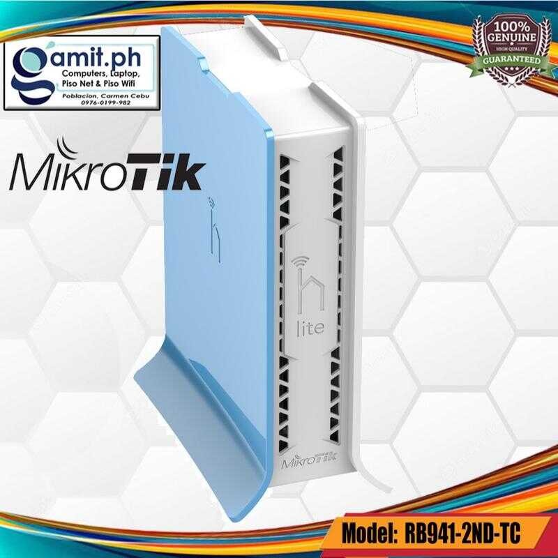 Haplite Mikrotik Rb941 2Nd TC Wi-Fi Router For Hotspot Vendo Business ...