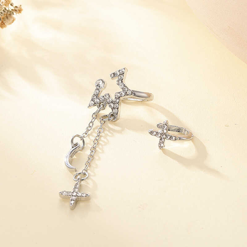 Korean Unique Design High-End Star and Moon New Trendy Elegant Niche ...